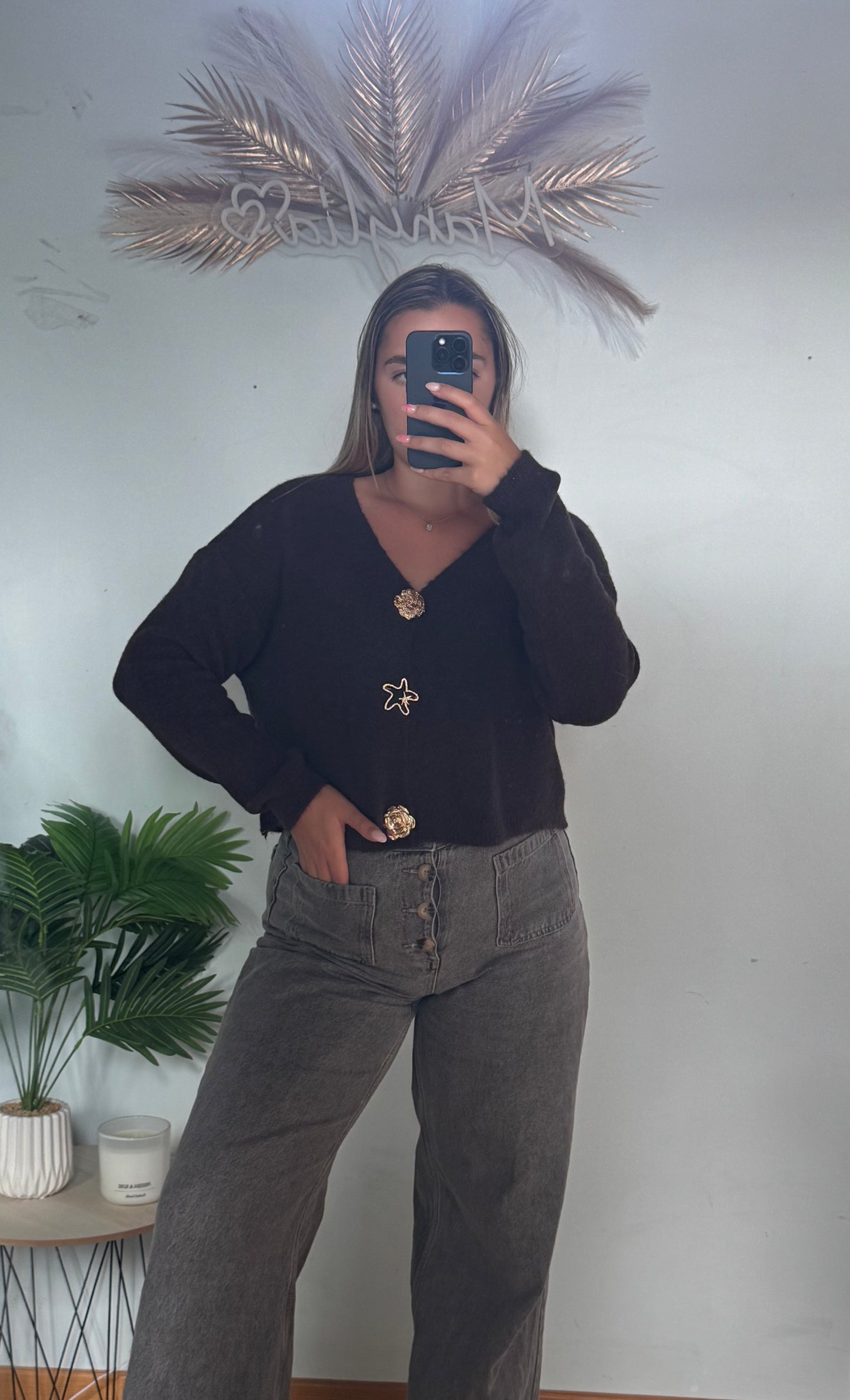 Gilet Laïa chocolat