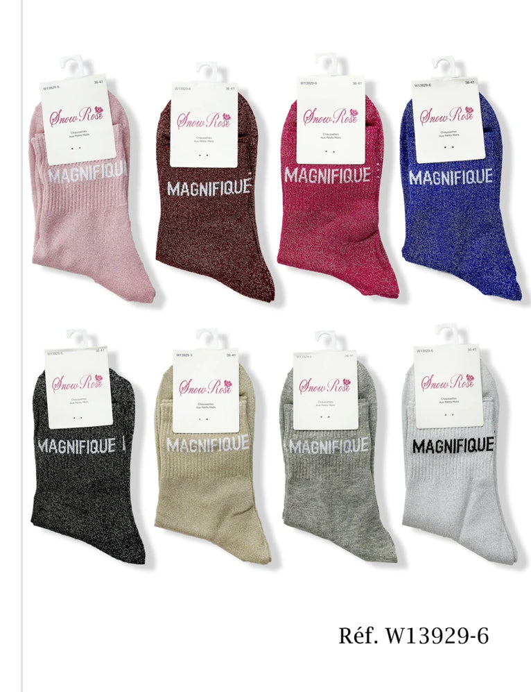 Chaussettes à paillettes