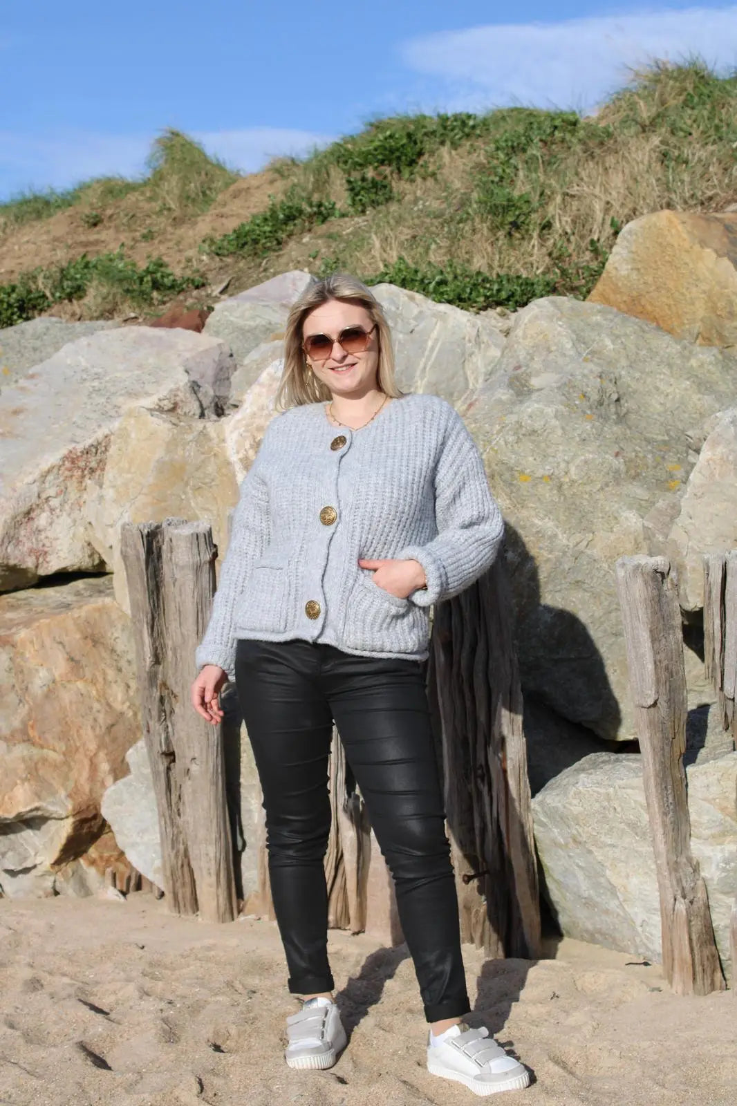 Gilet colleen - Manyliaboutique