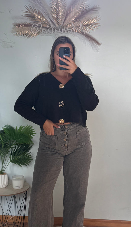 Gilet Laïa noir