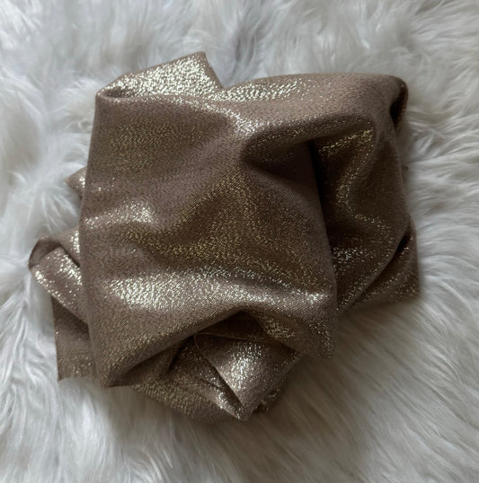 Écharpe Lola taupe doré