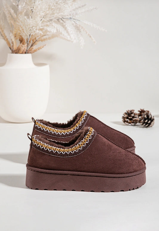 Bottines Basses Chocolat